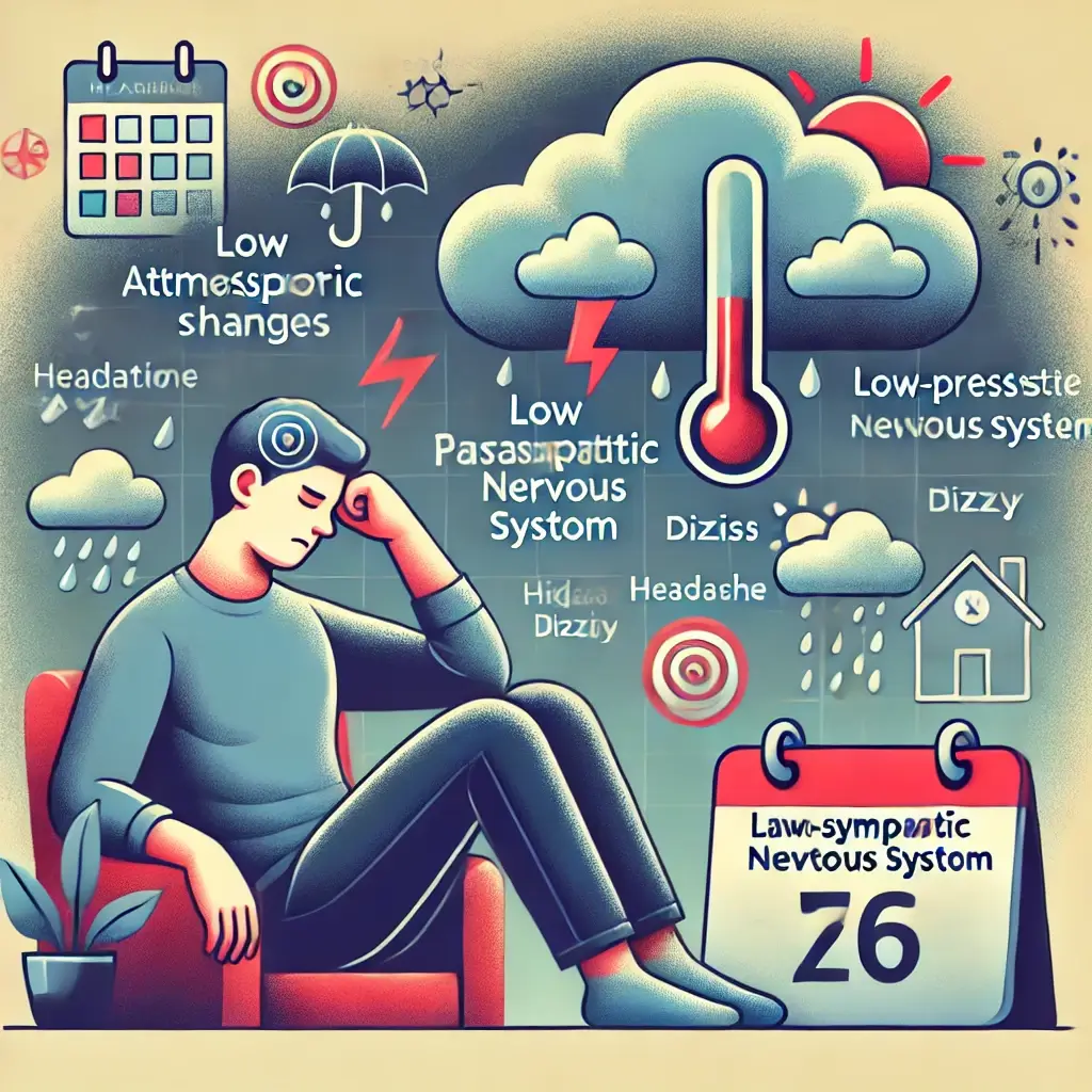 気圧の変化とやる気の関係